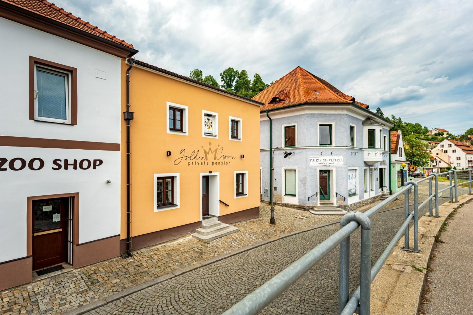 Penzion Golden Crown Hotel Český Krumlov Kültér fotó