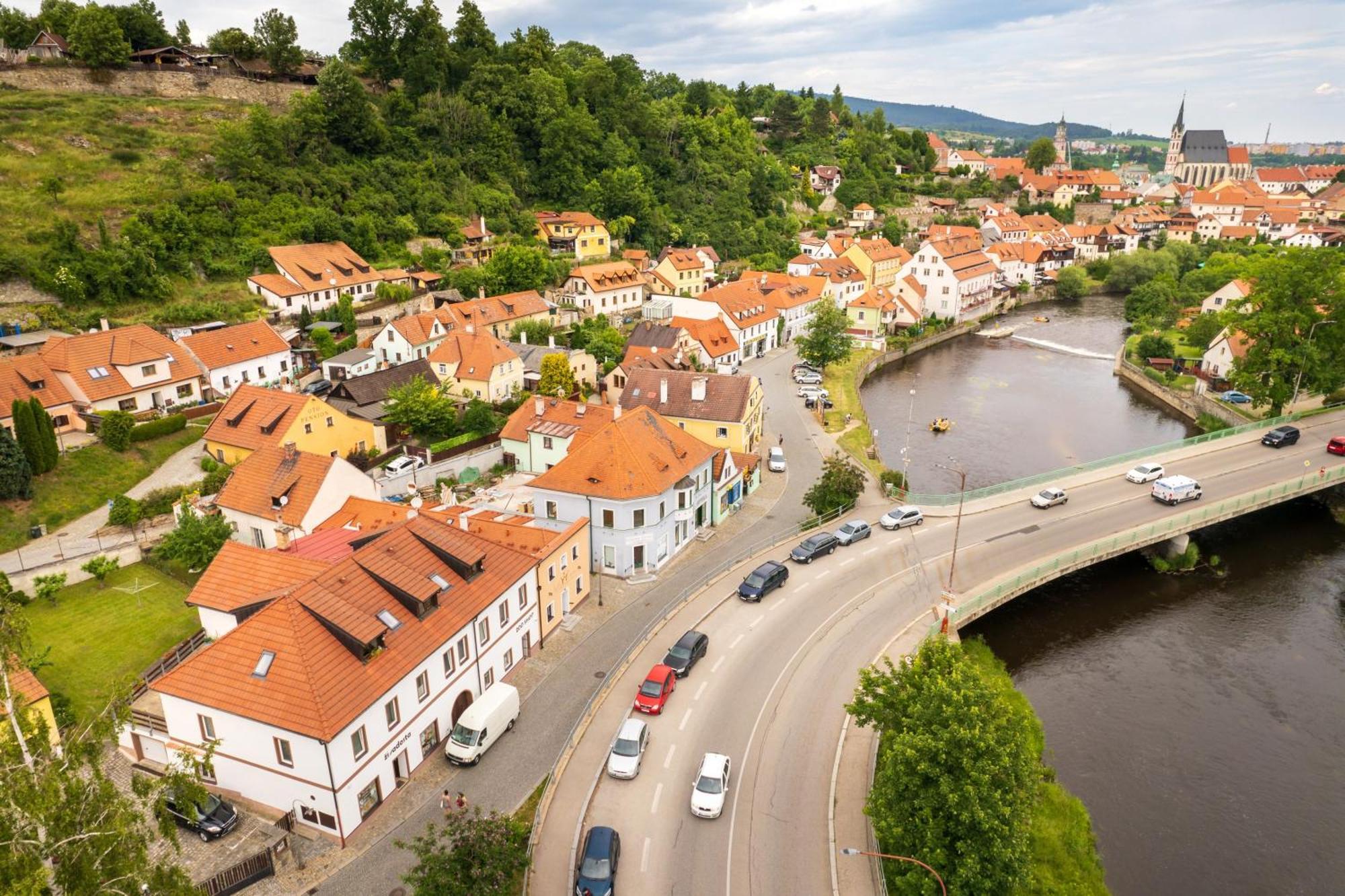 Penzion Golden Crown Hotel Český Krumlov Kültér fotó