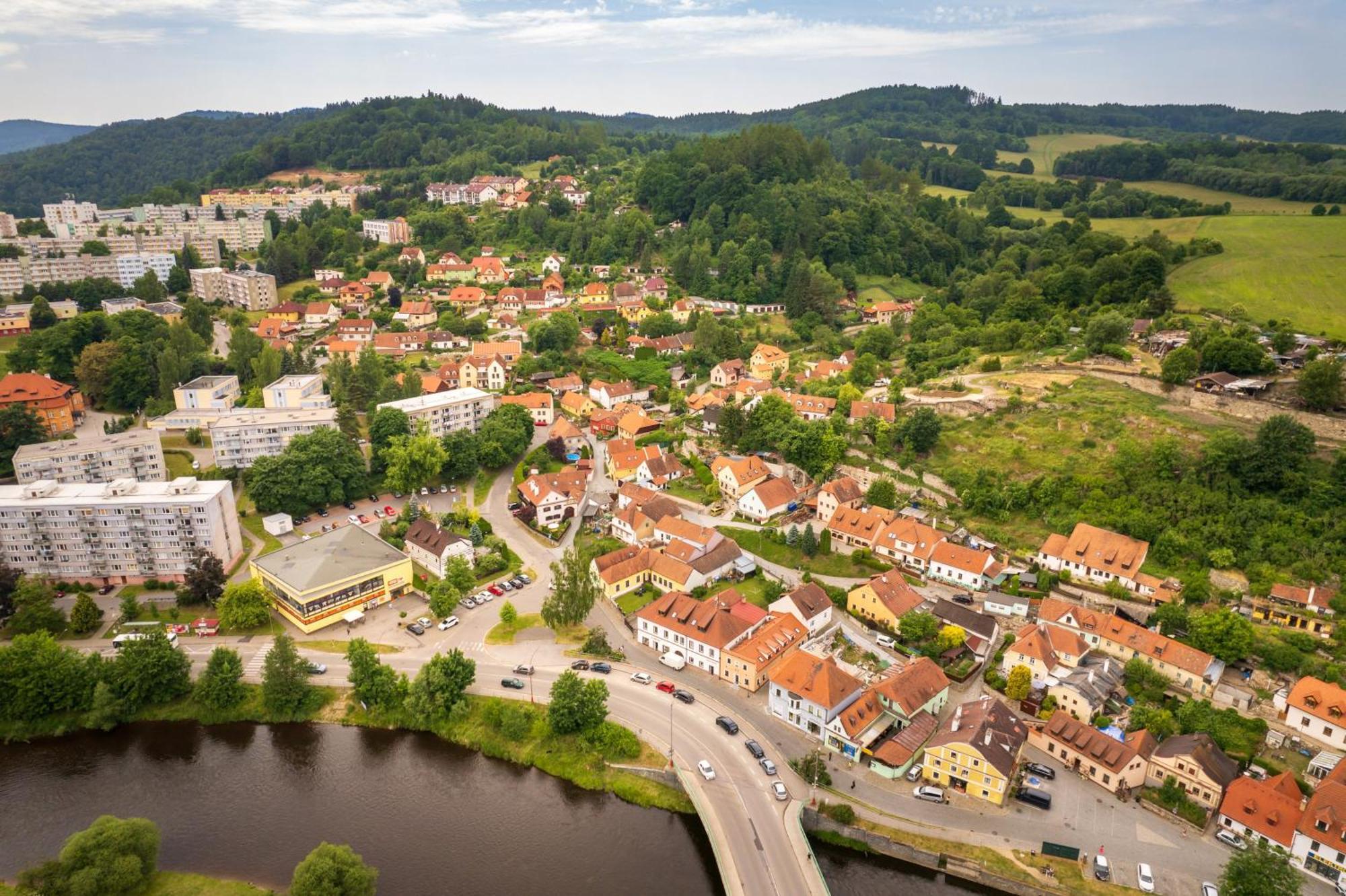 Penzion Golden Crown Hotel Český Krumlov Kültér fotó