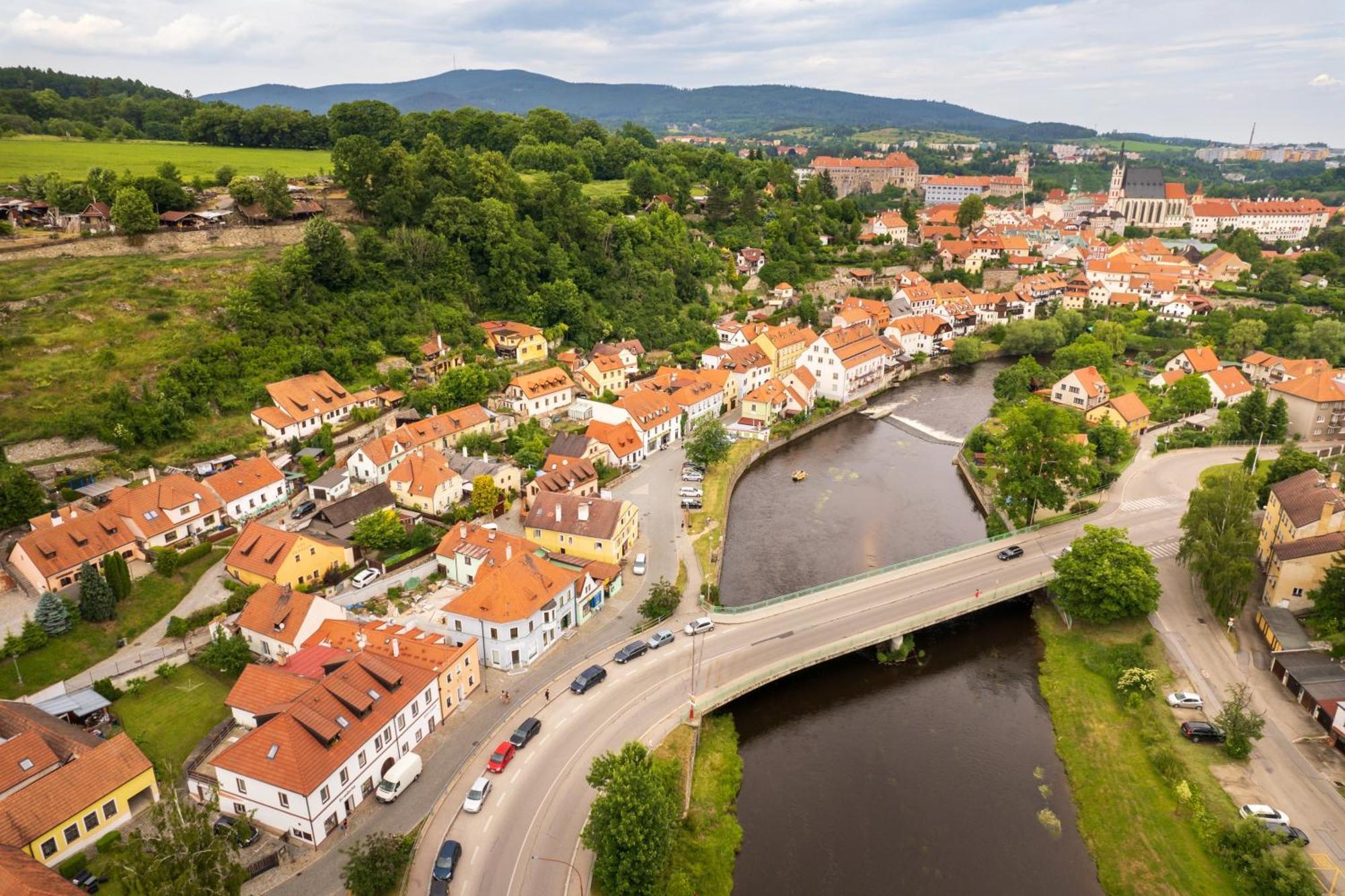 Penzion Golden Crown Český Krumlov Kültér fotó