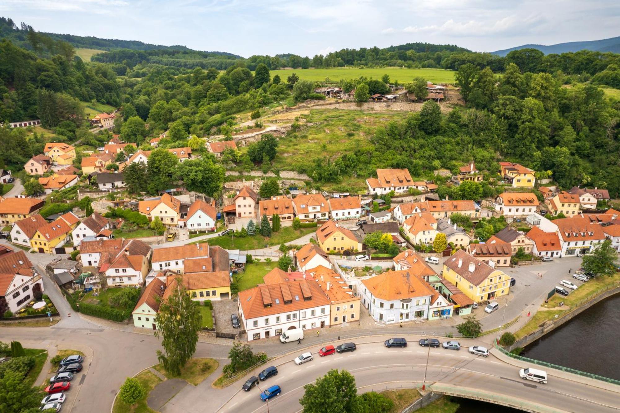 Penzion Golden Crown Český Krumlov Kültér fotó